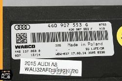 11-17 Audi D4 A8 A8L Air Suspension Level Control Module 4G0907553G OEM