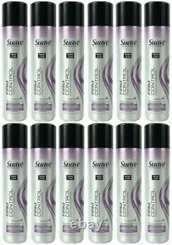 12 Count Suave Professionals 9.4 Oz Firm Control Level 4 Finishing Hairspray LOT