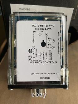 16MG1B0 Warrick Level 8 Pin Control Relay 120V