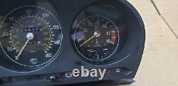 1973 1980 Mercedes R107 450SL 380SL Speedometer Instrument Gauge Cluster 160MPH