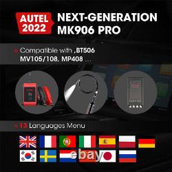 2022 Autel MK906 PRO Maxisys MK906BT OBD2 EOBD Car Diagnostic Scanner KEY Coding