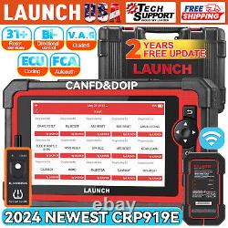 2024LAUNCH X431 CRP919E Bidirectional Full System Diagnostic Scanner KEY Coding