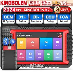 2024 KINGBOLEN K7 Bidirectional Full System Car Diagnostic Scanner KEY Coding