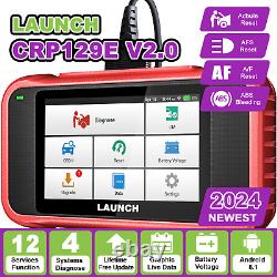 2024 LAUNCH CRP123E CRP129E Car Diagnostic Scanner AT SRS ABS Engine Scan Tool