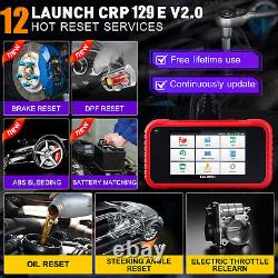 2024 LAUNCH CRP123E CRP129E Car Diagnostic Scanner AT SRS ABS Engine Scan Tool