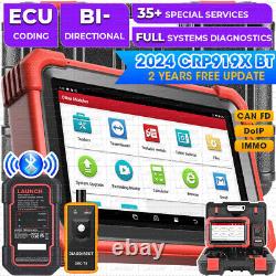 2024 LAUNCH X431 CRP919X BT Elite CANFD DoIP All System Diagnostic OBD2 Scanner