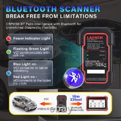 2024 LAUNCH X431 CRP919X BT PRO Bidirectional Car Diagnostic Scanner Key Coding