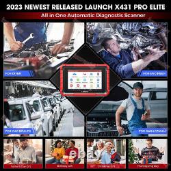 2024 LAUNCH X431 Pros Elite V + Bidirectional Car Diagnostic Scanner Key Coding