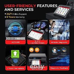 2024 LAUNCH X431 V + PRO5 Elite Bidirectional Car Diagnostic Scanner Key Coding