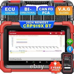 2024 Launch CRP919X BT Bluetooth Auto Car Diagnostic Tool Full System Scanner