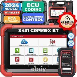 2024 Launch CRP919X BT Car OBD Bidirectional Diagnostic Scanner Tool Key Coding