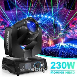 230W 7R Beam Zoom Sharpy 8+16Prism DMX Stage Moving Head Light Disco DJ Lighting
