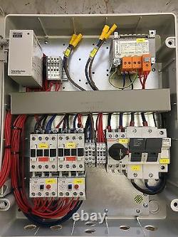 230v twin submersible pump control panel, with high level alarm output 2.2kW max