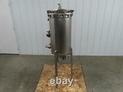 26 Gallon Stainless Tank WithTri-Clover 30-125-01-316 Level Control Type Float