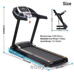 2.5Hp APP Control Folding Treadmills with 3Level Manual Incline & Auto Lubrication