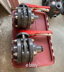 2-Centrifugal Pumps, 2-Butterfly Valves, 2-Level Controls (See Desc)
