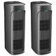 2 Pack Air Purifiers For Home Large Room True Hepa Washable Filter Air Cleaner