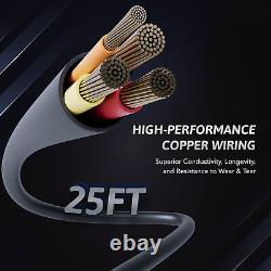 32A EV Charger NEMA 14-50 25FT EVSE SAEJ1772 Level 2 EV Car Charging Cable New