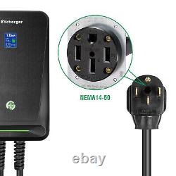 32A Level 2 EV Charging Station Electric Car Charger Cable Type1 PLUG J1772 EVSE