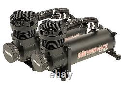 480 Black Air Ride Suspension Kit Complete Wireless Management Control 3 Presets