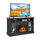 48 Fireplace Tv Stand With Electric 1400w Fireplace For Tvs Up To 50 Inches