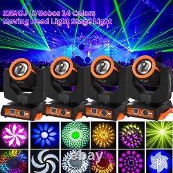 4PCS Beam Moving Head Lighting 230With60W RGBW LED DMX Disco Club Party Stage Show