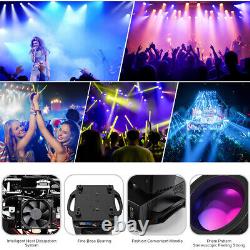 4X 7R Stage Lighting Moving Head Light 230W RGBW LED Beam Disco Party DJ Lights