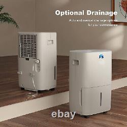 4,500 Sq. Ft Energy Star 70 Pint Dehumidifier Large Rooms and Basements New Unit