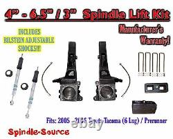 4 6.5 / 3 LIFT Kit Bilstein 5100 Shocks fits 2005 2018 Toyota Tacoma 6 lug