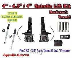 4 6.5 / 4 LIFT Kit Bilstein 5100 Shocks fits 2005 2018 Toyota Tacoma 6 lug