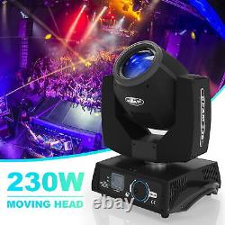 7R 230W Zoom Moving Head Light Beam 8 Prism 17Gobos DMX Party DJ Stage Lighting