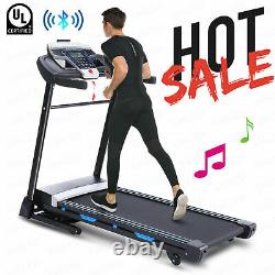 ANCHEER Electric Treadmill Folding Running Machine 3-Level Incline APP Control