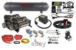 Air Ride Suspension Complete Management Kit Wireless Control 3 Presets Black 480