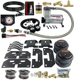 Air Tow Assist Kit White Gauge In Cab Control For 03-13 Ram 3500 Truck Lifted 4