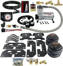 Air Tow Assist Kit White Gauge In Cab Management For 2003-13 Dodge Ram 2500/3500