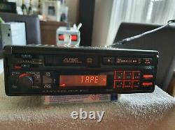 Alpine 7516 MM (Orange / Bernstein) + CD Wechsler und Kabel guter Zustand
