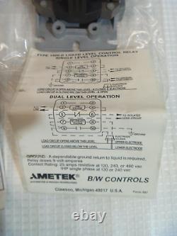 Ametek B/W Controls liquid level control 1500-D-L1-S8-OC-X NOS