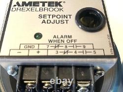 Ametek Drexelbrook 406-6002-F01 Point Level Control Unit Time Delay 270-0001-990
