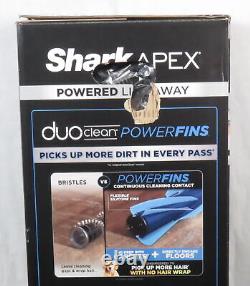 Apex Shark Powered Lift Away Upright Vacuum Duo Clean Power Fins New Open Box