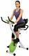 Auwit Magenetic Exercise Bike Withmulti Level Control Adjustable Lcd Machine Green