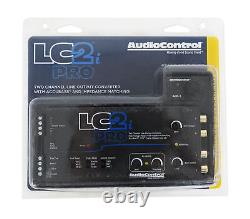 AudioControl LC2i PRO Two Channel Converter with ACR-1 Bass Remote Audio Control