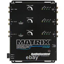 AudioControl MATRIX PLUS 6 Channel Line Driver with Optional Level Control &
