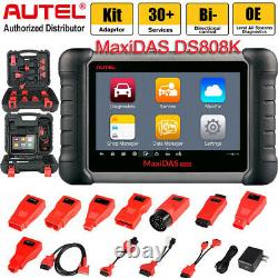 Autel MaxiDAS DS808K OBD2 Diagnostic Scanner Bi-Directional Control Key Coding