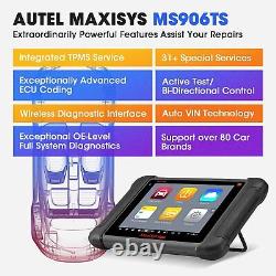 Autel MaxiSys MS906TS Full TPMS OBD2 Diagnostic Scanner Tool Advanced Co/ding