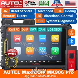 Autel Maxisys MK906 PRO OBD2 Car Diagnostic Scanner Tool KEY Coding TPMS MS906BT