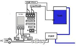 Automatic Water Pump Controller Dual Float Level AC IDC001