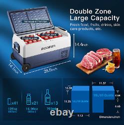 BODEGA 36L Dual Zone Portable Car Fridge T36