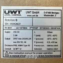 BRAND NEW- UWT GmbH Level Control Rotonivo RN6001 AU11EF3B3A FAST SHIPPED