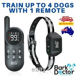 Bark Doctor Remote Control Training Dog Collar Static Vibration Beep 0-99 Level