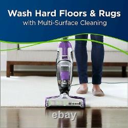 Bissell CrossWave PetPro Multi-Surface Wet/Dry Vac Vacuum Wash at the Same Time